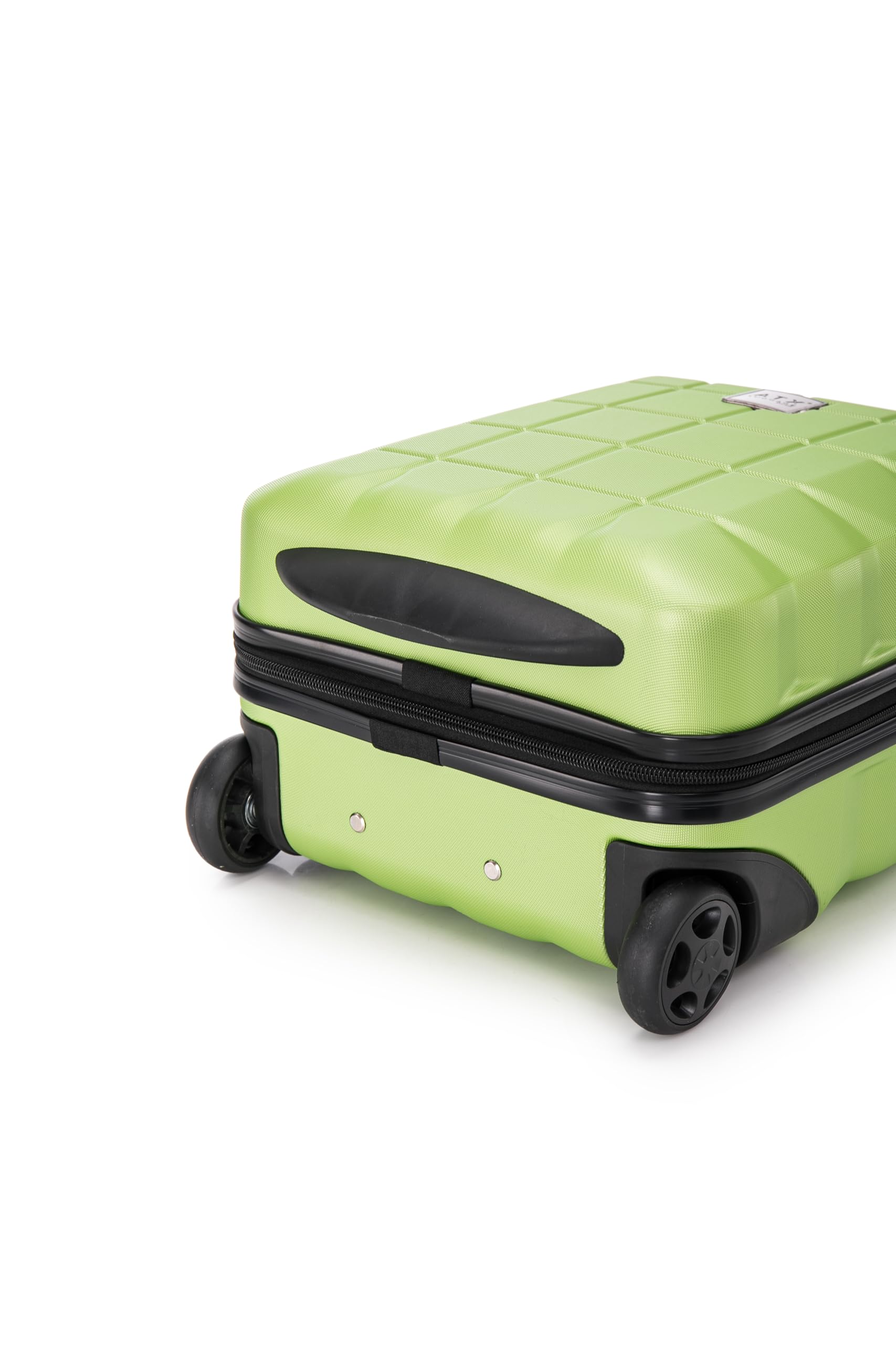 ATX Luggage Suitcase Large on 4 Dual Spinner Wheels Super Lightweight ABS Hard Shell Hold Check in with Built-in TSA Lock (Orange, 110 Liter)