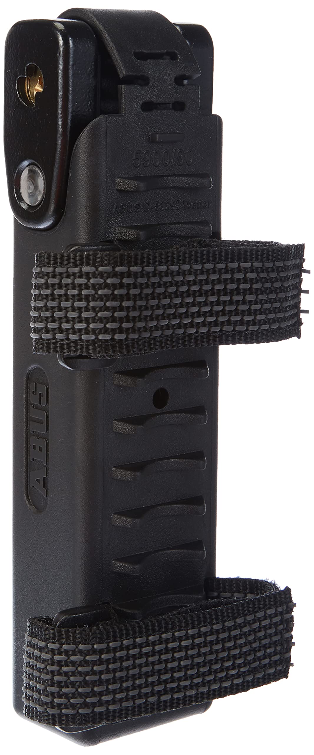 ABUS Bordo Classic 5900/90 ST folding lock with lock pouch - hardened steel bike lock - ABUS security level 8