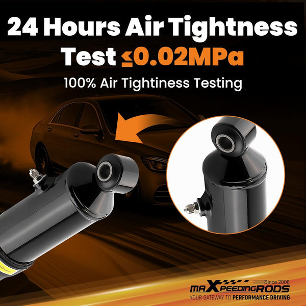 maXpeedingrods Rear Adjustable Air Ride Suspension Compressor Kit for Harley Davidson Touring Electra Street Road Glide 1994-2020