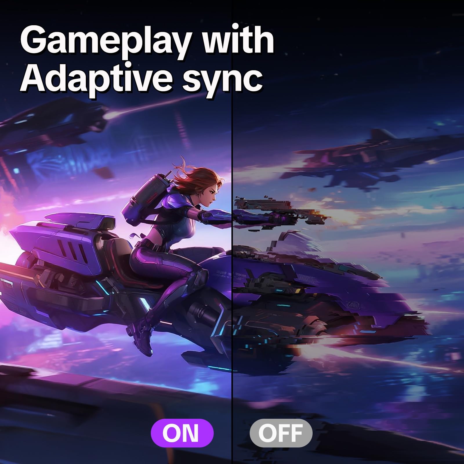 KOORUI 32 inch Curved Gaming Monitor,1440p(2560x1440),170Hz.1ms, 2K, QHD,VA 1500R, HDR10,Adaptive Sync, VESA & Eye Care Ultra-Thin Support DP/HDMI