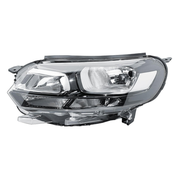 Replacement Passenger Left Side N/S Headlight Head Lamp Electric Adjustment for Vauxhall Vivaro Citroen Dispatch 2016-2023 Fiat Scudo 2023-2024