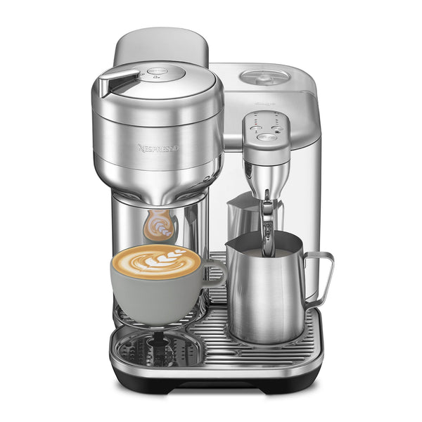 Nespresso - Vertuo Creatista Capsule Coffee Machine with Milk Frother Wand for Cappuccino, Flat White and Espresso by Sage, Brushed Stainless Steel