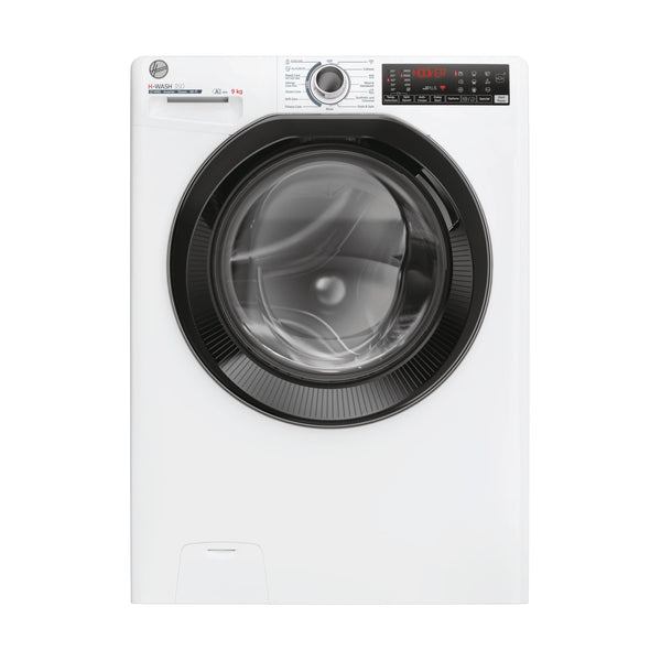 Hoover H-WASH 350 9kg Freestanding Washing Machine, 1400 RPM, A Rated, ECO-Power Inverter Motor, hOn App, 60 Programmes, Eco Doser, Power Care System, Graphite, 60x54x85 cm - H3WPS496TAMBR680