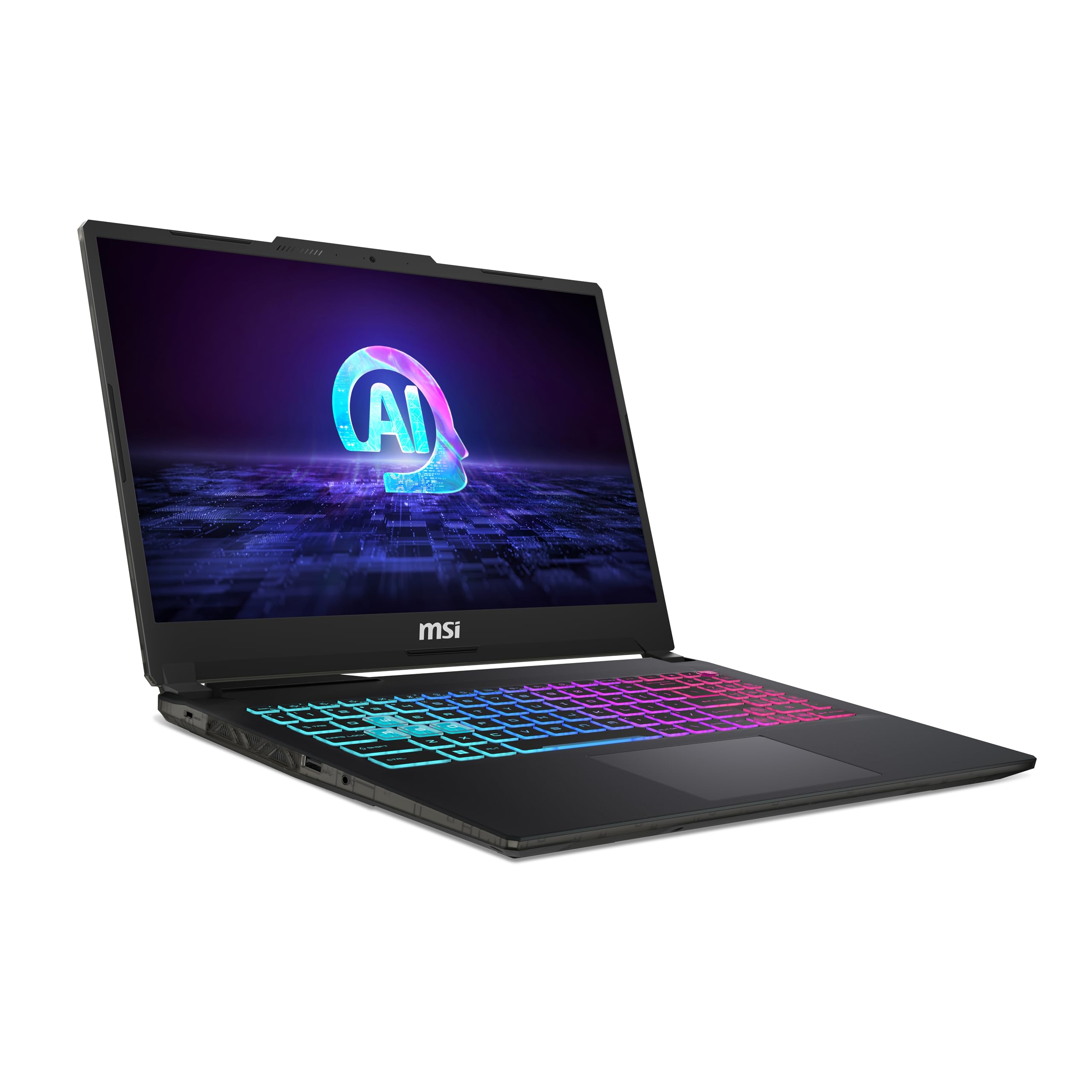MSI Cyborg 15 Inch FHD Gaming Laptop - (Intel Core Ultra 7 155H, NVIDIA GeForce RTX 4050, 16GB RAM, 512GB SSD, Windows 11 Home) - Translucent Black