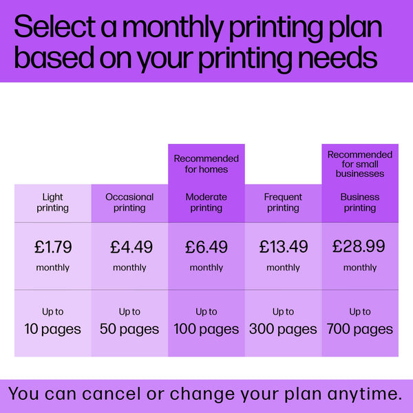 HP OfficeJet Pro 9720e Wide Format All-in-One Printer | Colour | Printer for Small Office | Wireless | Print, Scan, ADF | Up To A3 | 3 Months Instant Ink Included | Easy Setup | Up To 3 Years Warranty