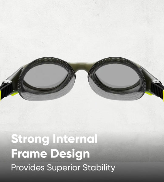 Speedo Unisex Biofuse 2.0 Swimming Goggles | Patented Easy Adjustment | Anti-fog | Anti-leak | Enhanced Fit | Improved Comfort Goggles (pack of 1)