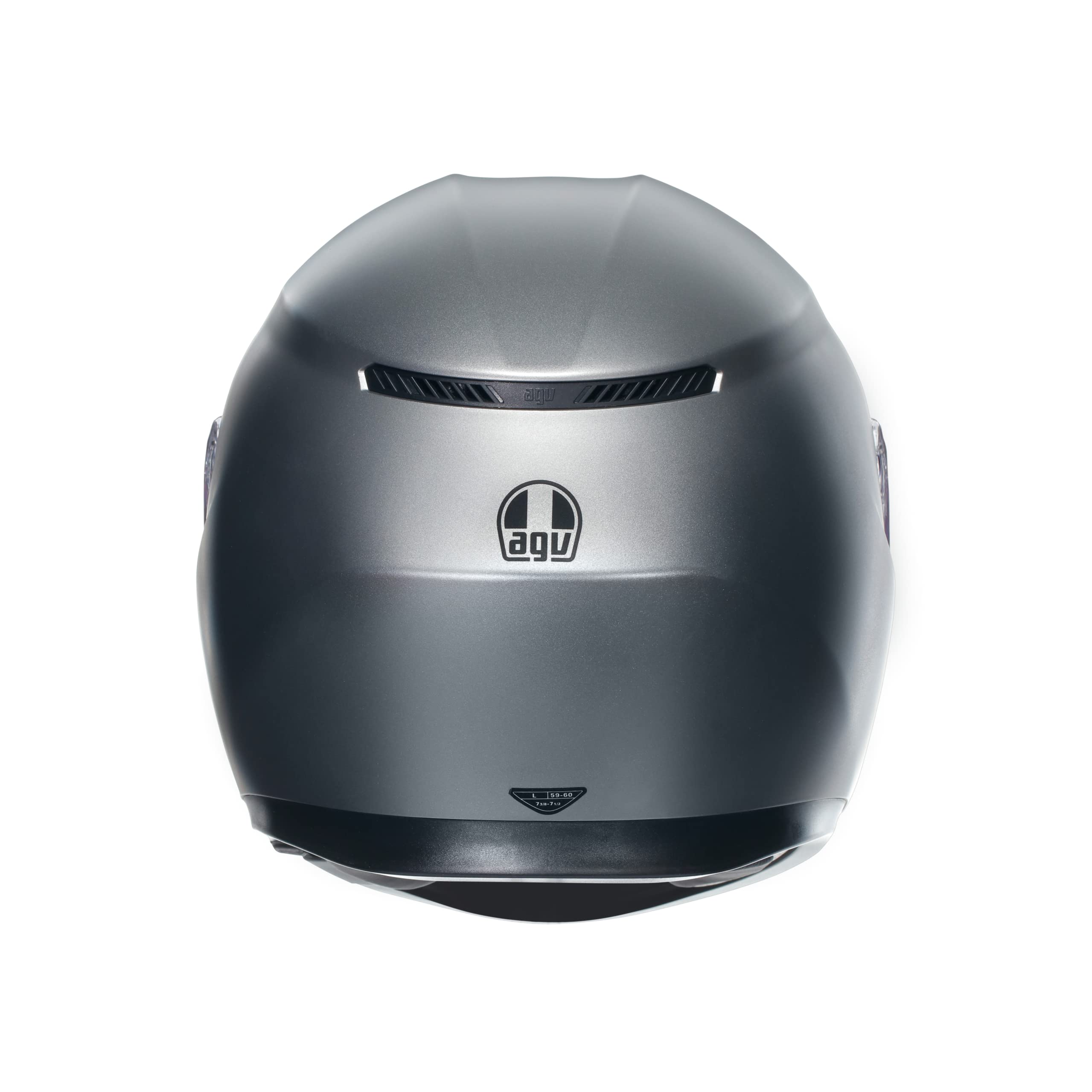 AGV K3 Full Face ECE 22.06 Motorcycle Helmet - Plain, Matt Black