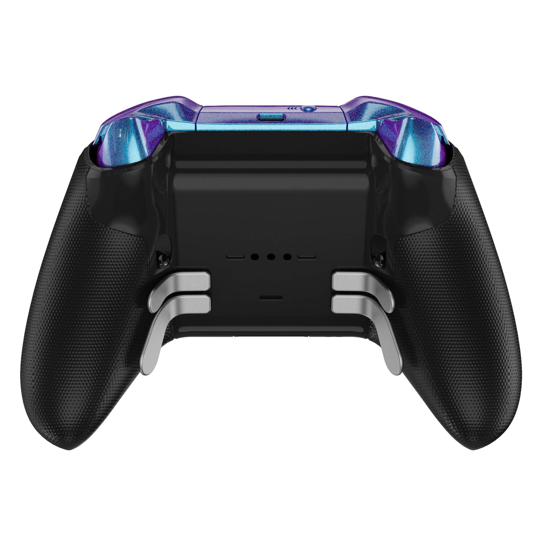 eXtremeRate Chameleon Purple Blue Buttons for Xbox One Elite Series 2 Controller, LB RB LT RT Bumpers Triggers ABXY Start Back Sync Profile Switch Keys for Xbox Elite Series 2 Core Controller