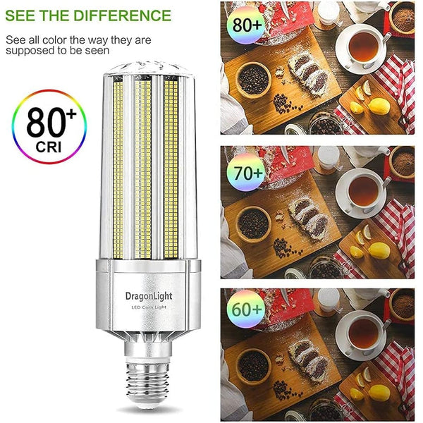 240W Super Bright LED Corn Light Bulb(1000 Watt Equivalent) - E40 Large Base LED Lamp - 5000K Daylight 32,400 Lumens for Large Area High Bay Lighting - Garage Warehouse Factory