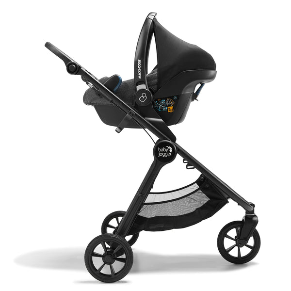 Baby Jogger City Mini GT2 All-Terrain Pushchair | Lightweight, Foldable Stroller | Opulent Black