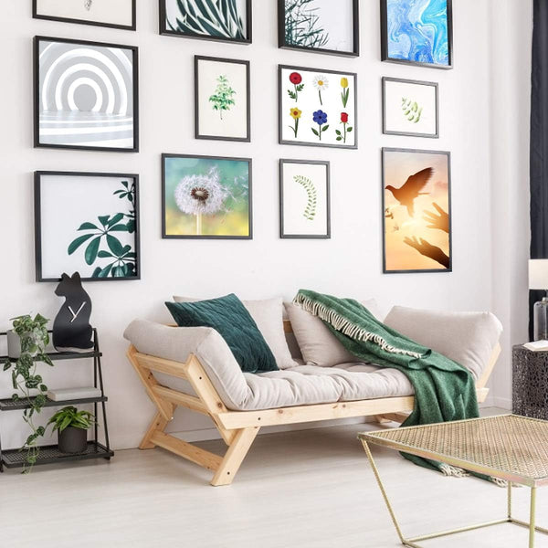 250pcs Picture Hooks Picture Hanging Kit Heavy Duty Picture Hangers with Picture Wire, Nails, Sawtooth, D Ring, Screw Eyes