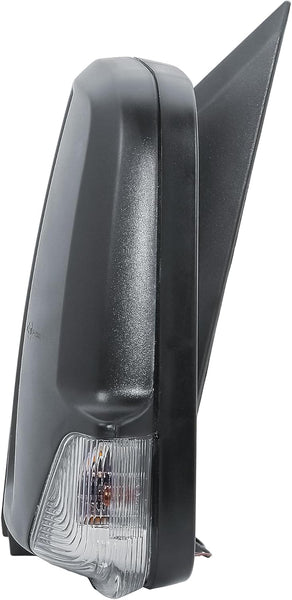 Driver Right Side Door Wing Mirror O/S Manual Without Heated Short Arm Black Cover For Mercedes Sprinter VW Crafter 2006 to 2018