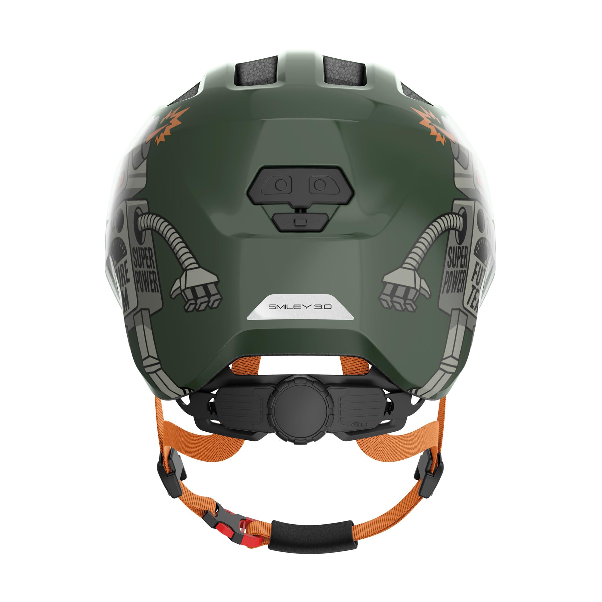 ABUS Smiley 3.0 children's helmet - bike helmet with a low fit, child-friendly designs and space for a pigtail - for girls and boys