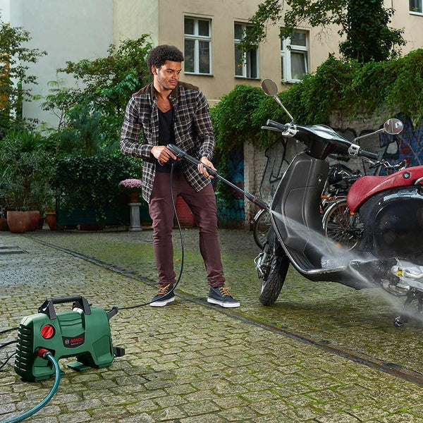 Bosch EasyAquatak 110 High Pressure Washer, Green, 37.5 cm*40.0 cm*20.0 cm