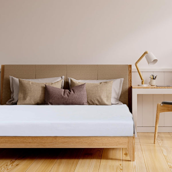 Fitted Sheets 40cm Depth - 800 Thread Count - 100% Egyptian Cotton Hotel Sateen Quality Bedding - White - King