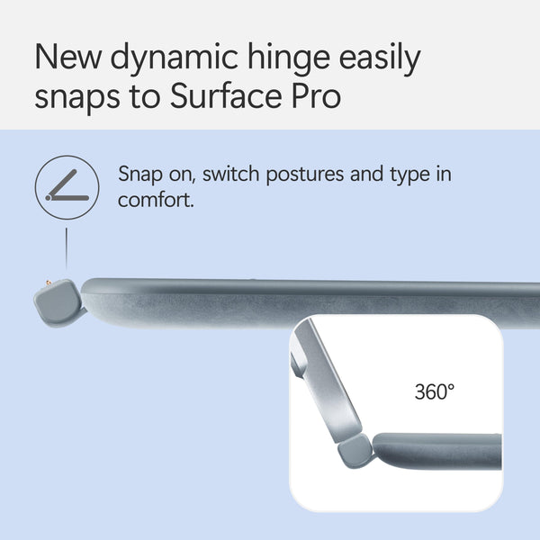 Microsoft Surface Pro Flex Keyboard with Slim Pen | Black | 2-in-1 Alcantara® Keyboard for Surface Pro Windows 11 Copilot+ PC