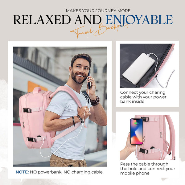 for Ryanair Cabin Bags 40x20x25 Underseat Bag,Small Travel Backpack Cabin Size Carry-ons for Women Men,Hand Luggage for Overnight,Casual Daypack with Laptop Compartment,Anti Theft Pocket