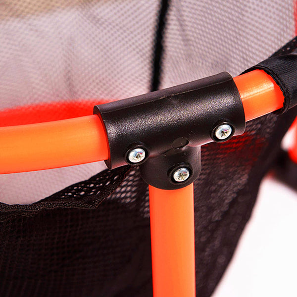 FLICK Urban Multi Skills Set ? 4-In-1 Football Training Equipment Set ? Football Goal Target Precision Rings, Portable Accuracy Target Net and Target