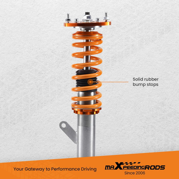 maXpeedingrods Coilovers Lowering Kit for VW Golf MK7 5G for Audi S3 A3 8V S3 2013-20 Height Adjustable Kit for SEAT Leon Mk3 5F 2012-2019