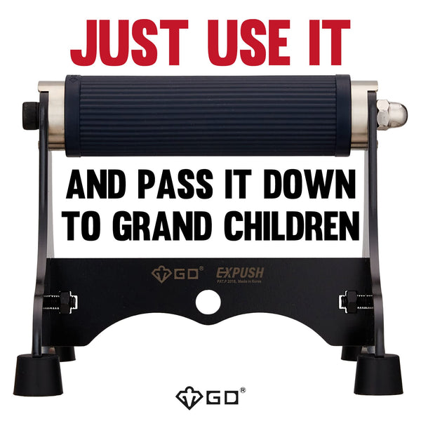 GD Expush Metal push up bars Non-Slip Push Up Bar Muscle Pushup Stands Non-slip silicon grip Essential Home Workout Equipment