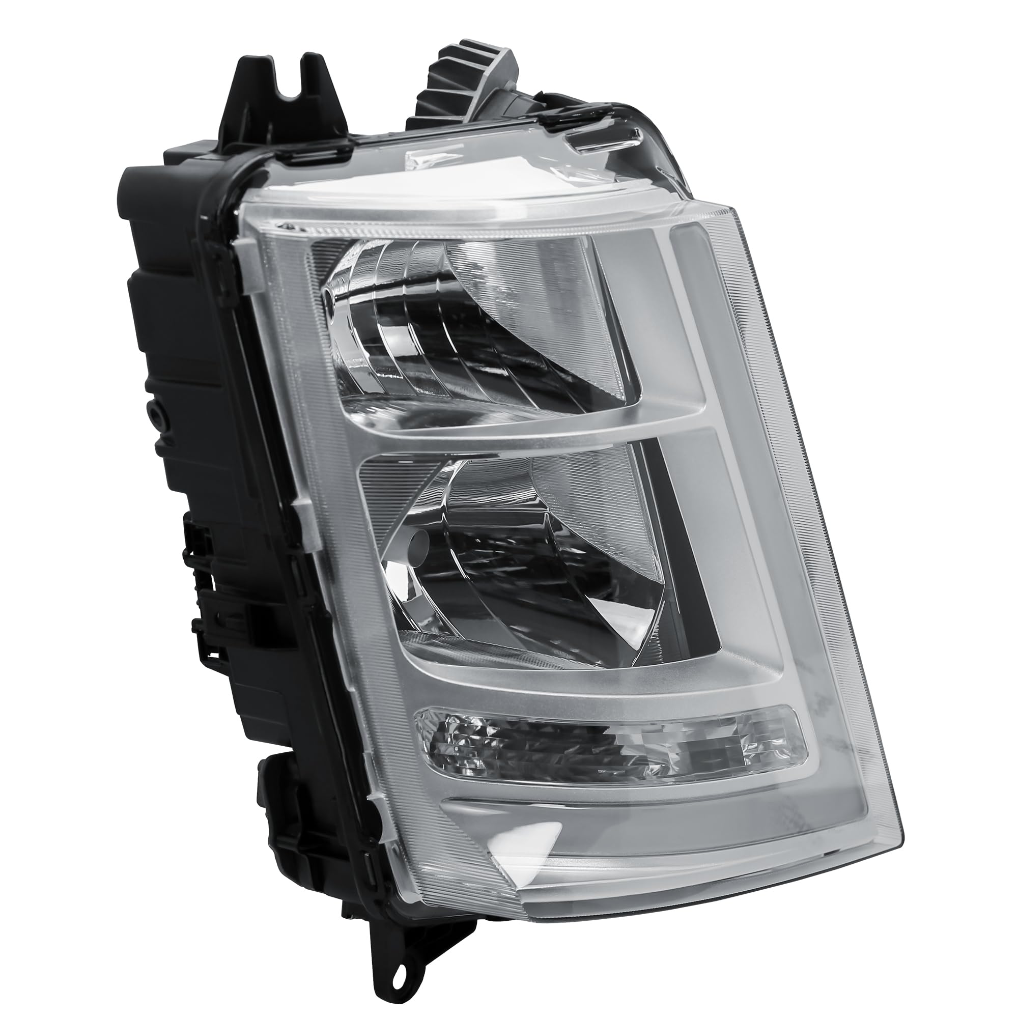 LONGLING Replacement Driver Right Side O/S Headlight Lamp Electric Adjustment for 2012-2020 Volvo Truck FH FM Version 4