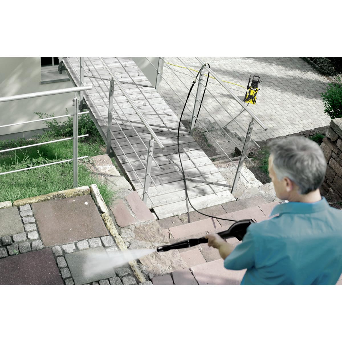 26417100 10m K3-K7 Series Post 2008 High Pressure Extension Hose - Black