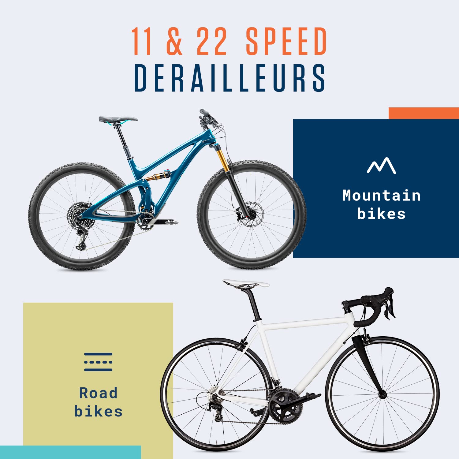 Alphatrail Bike Chain Parker 11-Speed 116 Links I Compatible with Shimano, SRAM, KMC, Connex, Campagnolo I Incl. Chain Lock