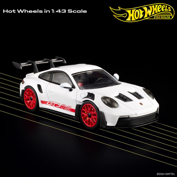 Hot Wheels Premium Ford Mustang, 1:43rd Scale Vehicle, Officially Licensed Replicas for Adult Collectors, Real Riders Tires, Metal/Metal Body & Chassis, HWT04