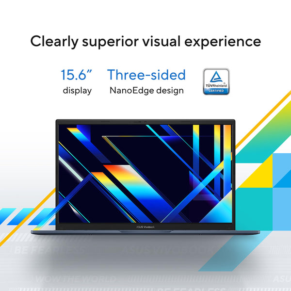 ASUS Vivobook 16 X1605VA Laptop | 16.0" WUXGA 16:10 Screen | Intel Core 5-120U | 16GB RAM | 512GB PCIe SSD | Windows 11 | Black