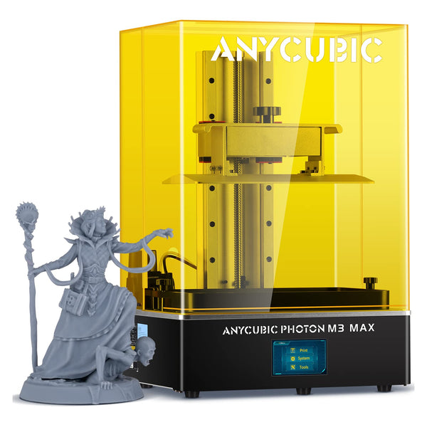 ANYCUBIC Photon Mono M7 Resin 3D Printer, 150mm/h Printing Speed, 10.1” 14K HD Mono Screen Resin Printer with Latest LighTurbo 3.0, Intelligent Assisted Printing System, Printing Size of 223*126*230mm