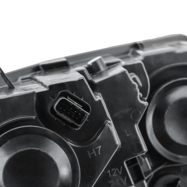 LONGLING Replacement Passenger (N/S) Side Headlight Head Lamp Electric Adjustment for Citroen Berlingo 2018-2024 Fiat Doblo 2022-2024