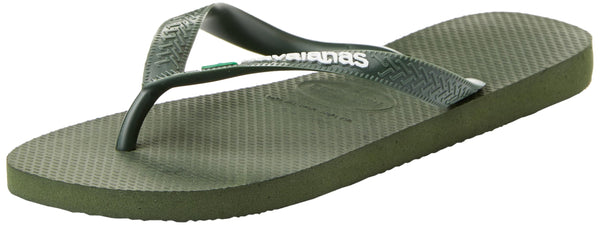 Havaianas Unisex's Top Brasil Logo Flip-Flop