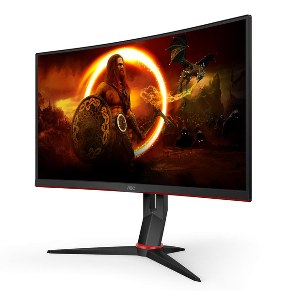 AOC Gaming 25G3ZM/BK - 24.5" 240Hz FHD Monitor, 0.5ms MPRT, FreeSync Premium (1920x1080, HDMI 2.0 x 2, DisplayPort 1.2 x 1, Headphone out (3.5mm)) black/red