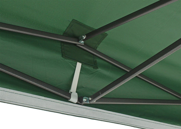 All Seasons Gazebos 3x4.5 Fully Waterproof Pop up Gazebo With Accessories - Metallic Grey