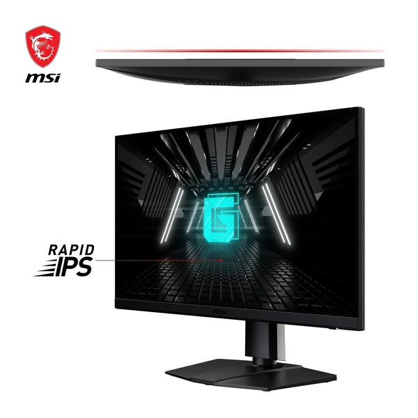 MSI G274F 27 Inch FHD Gaming Monitor - 1920 x 1080 Rapid IPS Panel, 180 Hz / 1ms, 134% sRGB Colour Gamut / G-SYNC Compatible- DP 1.2a, HDMI2.0 CEC