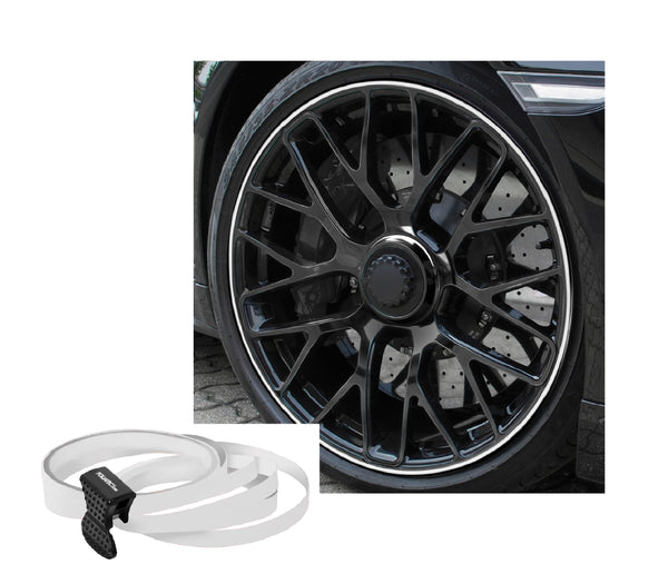 Foliatec FT34388 PIN-Striping rim design orange - Width 6mm: 4x2,15 meter