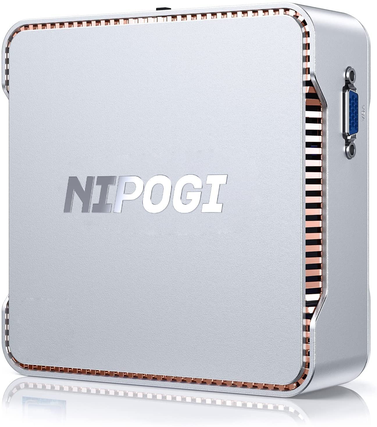 NiPoGi Mini PC Windows 11 Pro Mini PC Intel Alder Lake-N95 (Βeat N5105, up to 3.4GHz) 16GB RAM+512GB M.2 SSD Mini Computer Desktop Mini Computer 4K Dual Display/HDMI/WiFi/BT for Home/Business/School