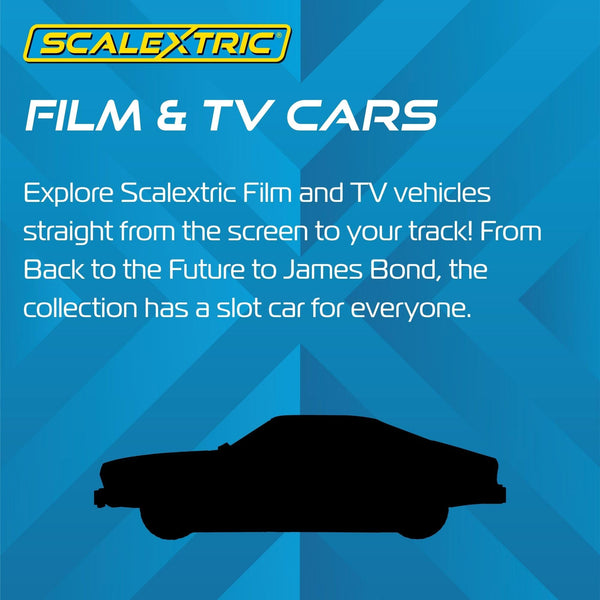 Scalextric Cars - C4541 Back To The Future 2, Flying Time Machine - Toy Slot Car for use with Race Tracks and Set - Gift Ideas for Kids and Adults, Scalextric Accessories