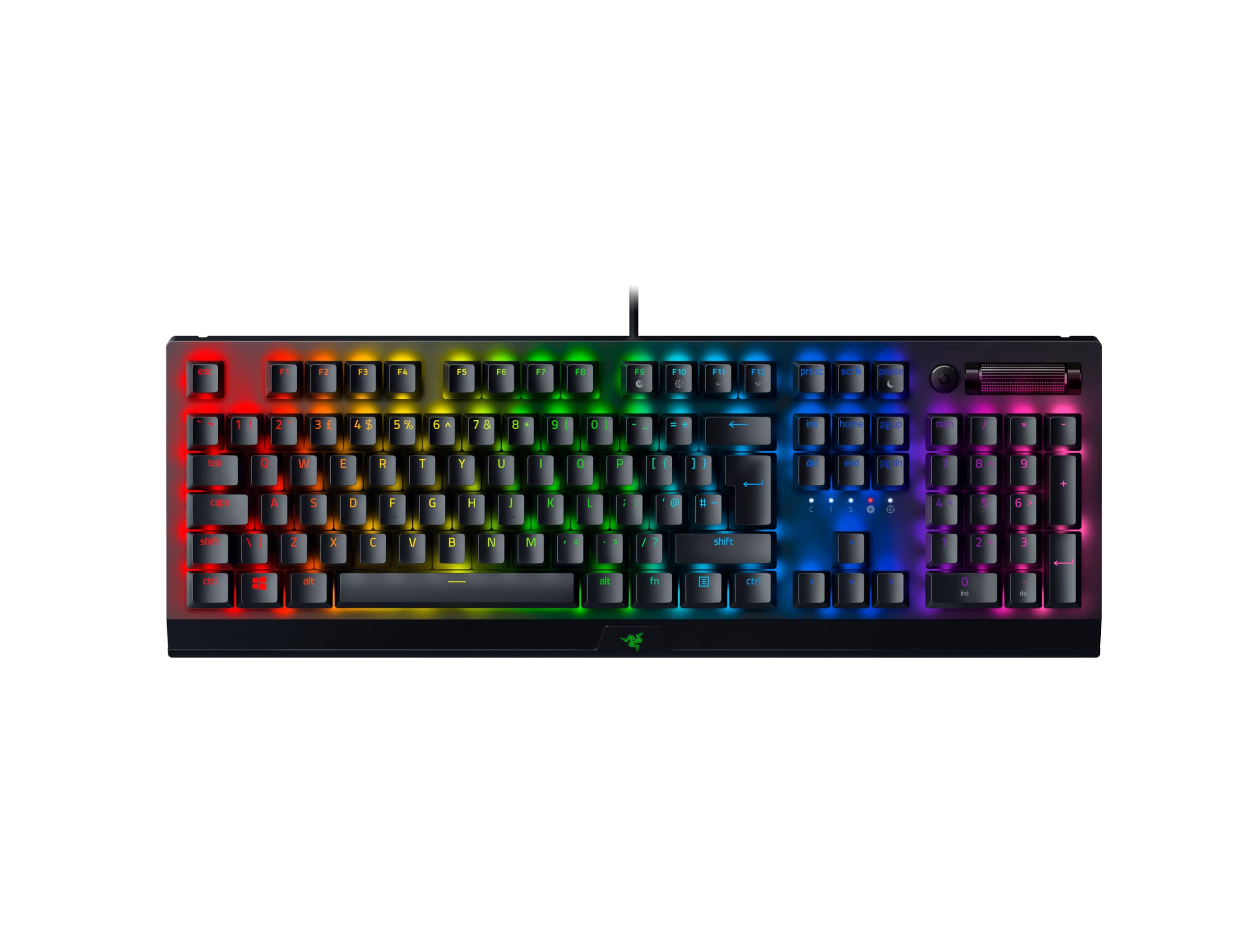 Razer BlackWidow V4 X Minecraft Edition - Mechanical Gaming Keyboard - Chroma RGB (Green Mechanical Switches, 6 Dedicated Macro Keys, Doubleshot ABS Keycaps) US Layout | Minecraft