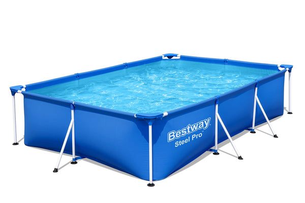 Bestway Steel Pro | Metal Frame Above Ground Pool, Family Outdoor Pool 9.10ft