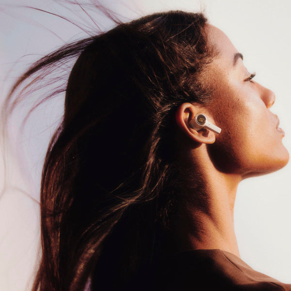 Bang & Olufsen Beoplay EX - High-end Wireless Bluetooth Noise Cancelling Earphones, Playtime Up to 28 Hours, Waterproof Wireless Earbuds for Work, Sport and Play with Charging Case - Black Anthracite