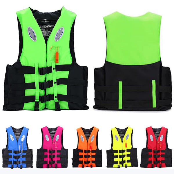 Swim Jacket - Paddle Board Life Jacket for Adult Adjustable Buoyancy Aids Swim Safety Snorkeling Vest for Kayaking Floatation Device Surfing Outdoor WaterSports(Blue,XL)