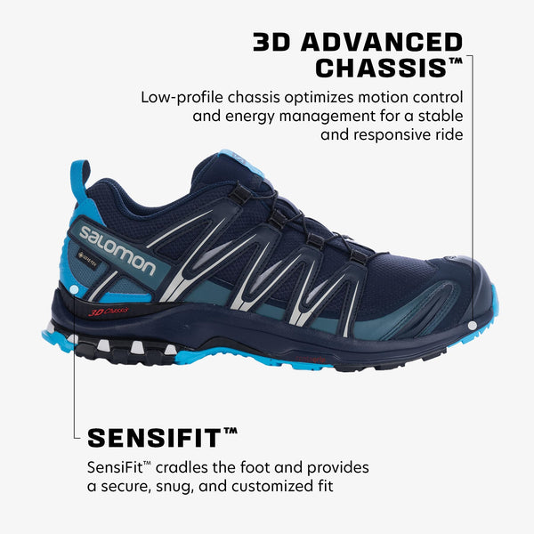 SALOMON Men's Xa Pro 3D Gore-tex Trail Running Shoes