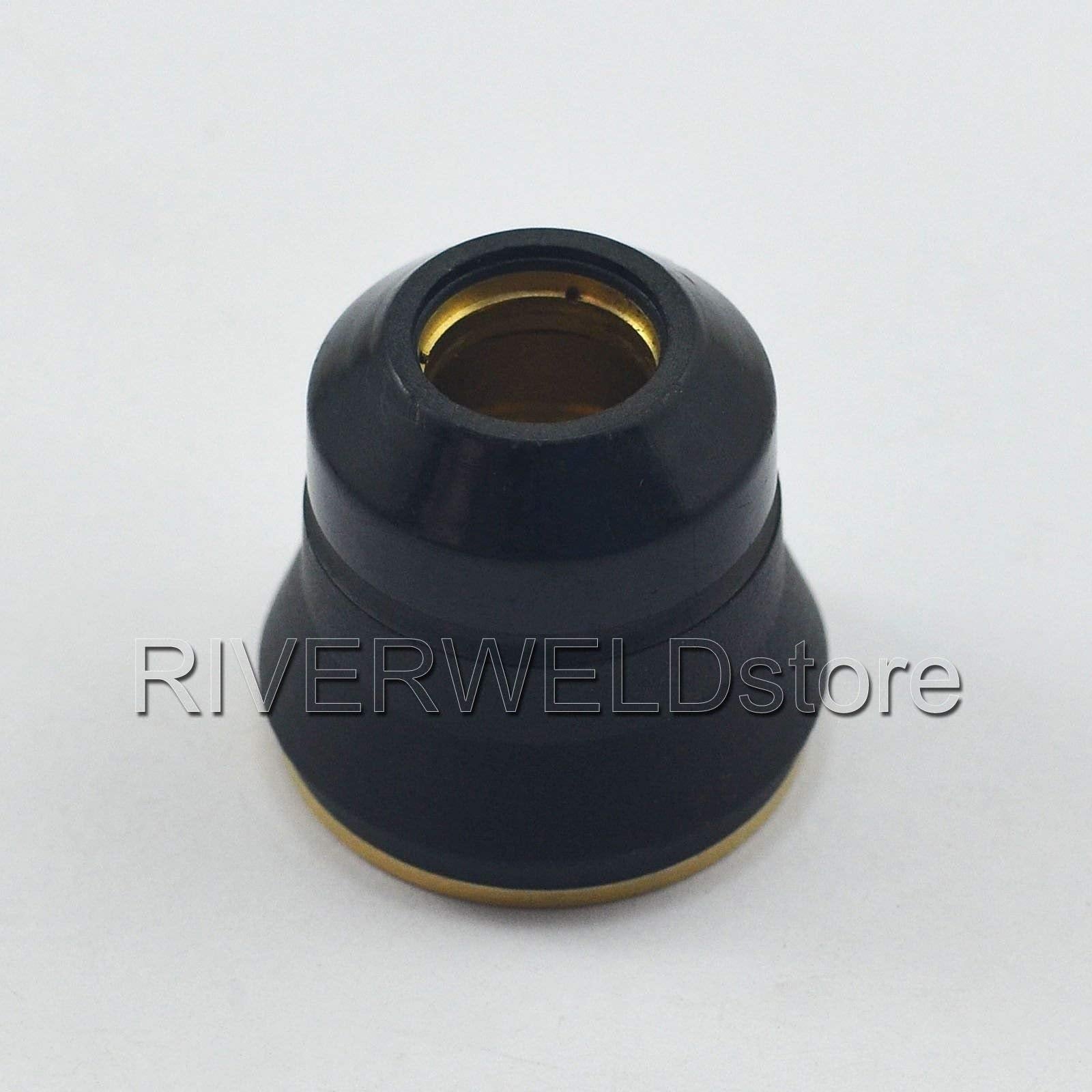 RIVERWELD S45 Plasma Torch Head OEM and Plasma Electrode PR0110 Plasma Tips 0.8 PD0116-08 Outside Nozzle Retaining Cap PC0116 Air Diffuser PE0106 Stand Off Guide CV0010 kit 22pcs