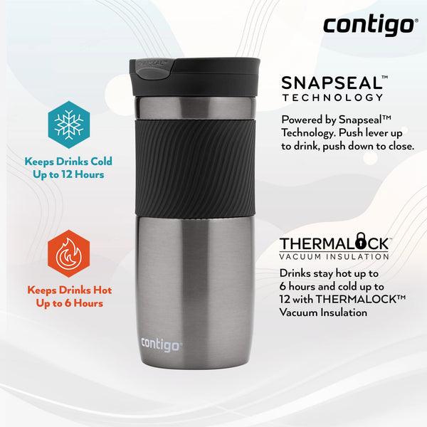 Contigo Byron SNAPSEAL™ Travel Mug, 470 ml