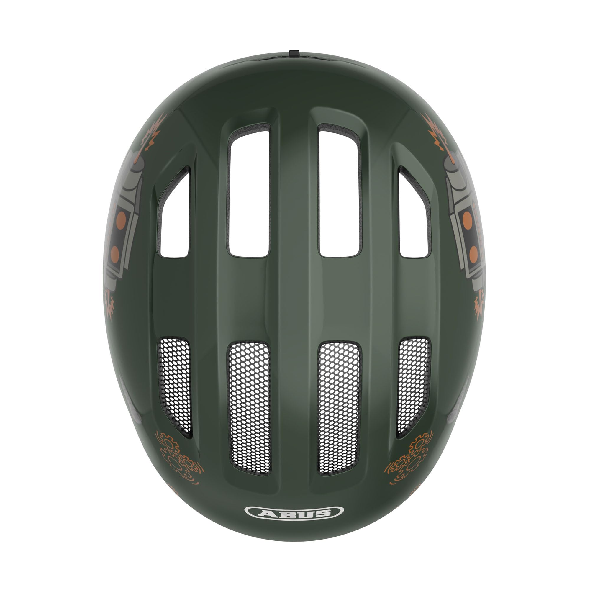 ABUS Smiley 3.0 children's helmet - bike helmet with a low fit, child-friendly designs and space for a pigtail - for girls and boys