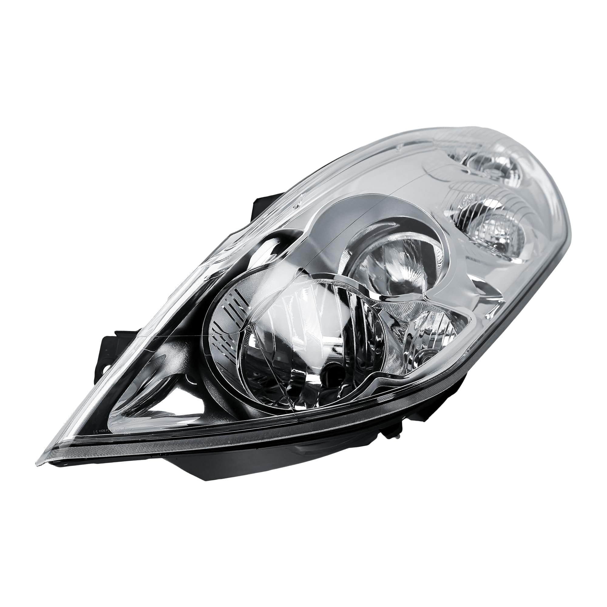 Replacement Driver Right Side O/S Headlight Head Lamp Electric Adjustment with Motor No Fog Light for Renault Master Vauxhall Movano 2010-2019