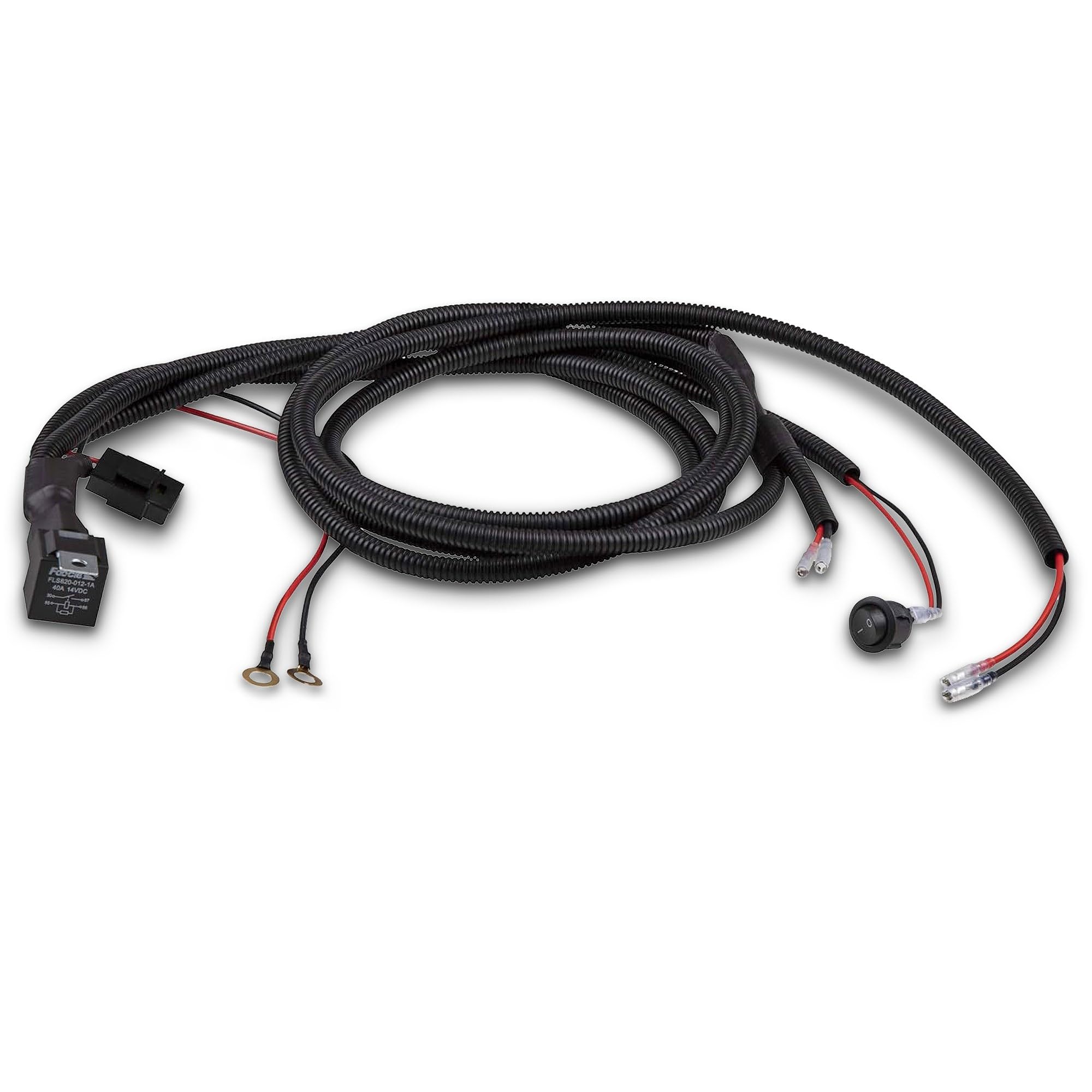 LEDriving WIRE HARNESS AX 2LS, wiring harness for car light strips, light bar wiring harness kit, cable set for installing two light sources, adapter for car headlights