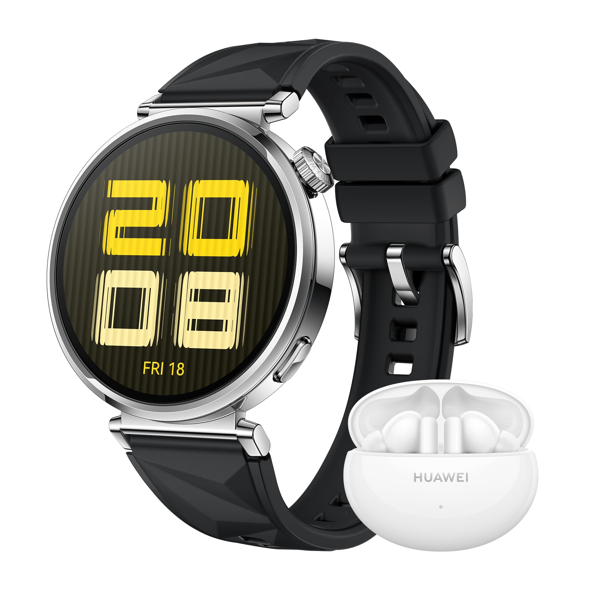 HUAWEI WATCH GT 5 46mm Smartwatch, Sharp-Edged Design, All-new Running and Cycling Sports, Health Tracking, up to 14 Days Battery Life, Compatible with iOS and Android, Blue