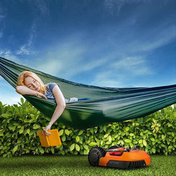 WORX - WR169E - Landroid Robotic Lawn Mower, AI powered for Faster Mowing, Smart App Control, Multi-Zone Programming, Auto Charging, 20V PowerShare Battery